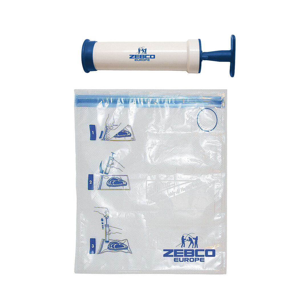 Zebco Vakuumset Pumpe + 1-Liter-Beutel