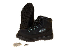 A. Jensen Impala Watstiefel Schwarz mit Gummisohle