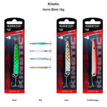 Farveoversigt – Kinetic Horni Blink 16g