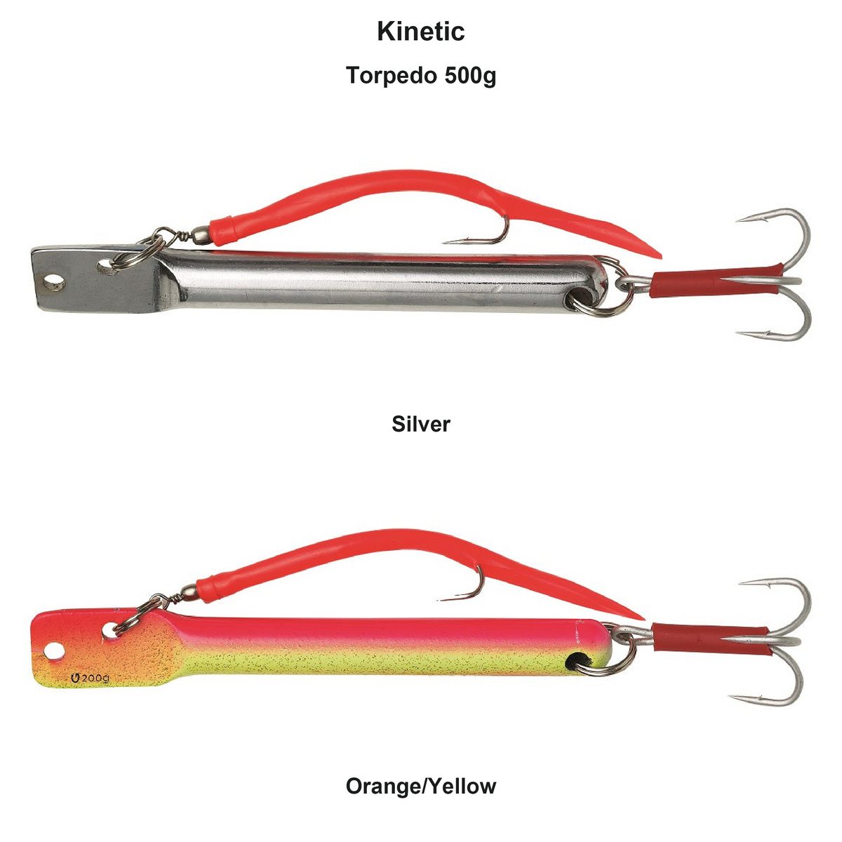 Farveoversigt – Kinetic Torpedo 500g