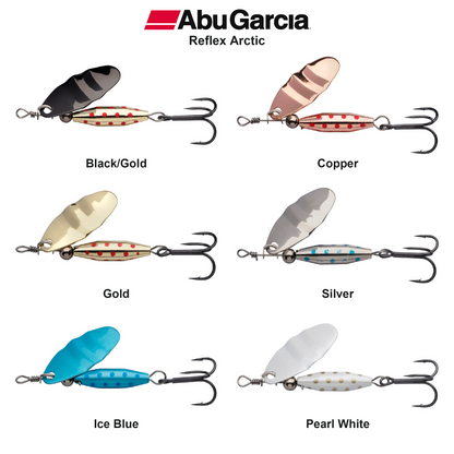 Farveoversigt – Abu Garcia Reflex Arctic
