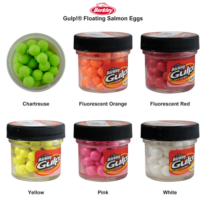 Farveoversigt – Berkley Gulp!® Floating Salmon Eggs