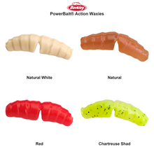 Farveoversigt – Berkley PowerBait® Action Waxies
