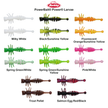 Farveoversigt – Berkley PowerBait® Power® Larvae