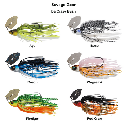 Farveoversigt – Savage Gear Da Crazy Bush
