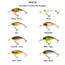 Farveoversigt – Id-Crank 1.0 4.8Cm 8G Floating