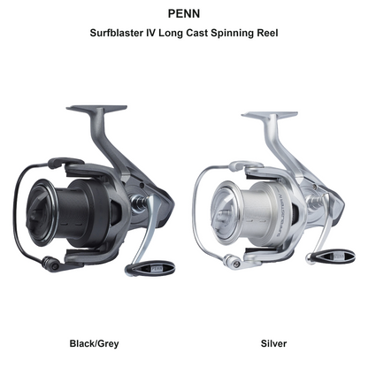 Farveoversigt – PENN Surfblaster IV Long Cast Spinning Reel