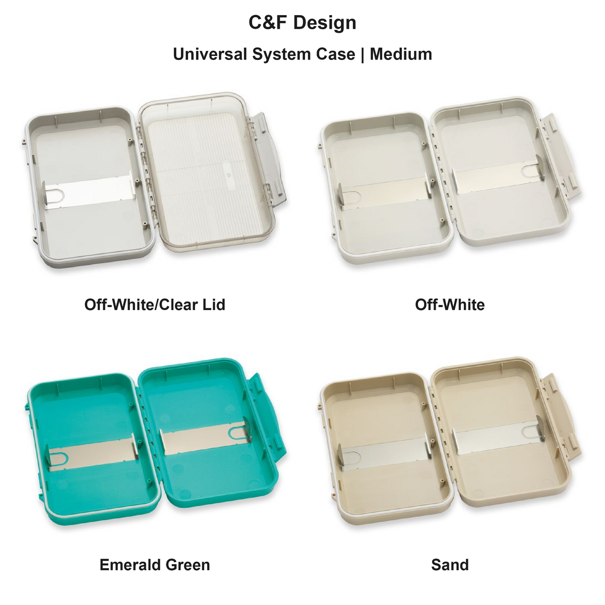Farveoversigt – C&F Design Universal System Case | Medium