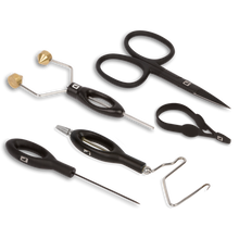 Loon Core Fliegenbindewerkzeug-Set – Schwarz