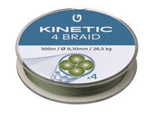 Kinetic 4 Braid Dusty Green 300m