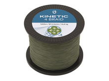 Kinetic 4 Braid 1200m Dusty Green Braidline