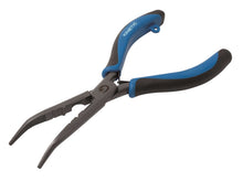 Kinetic CS Zange 22 cm, gebogene Spitze, blau/schwarz
