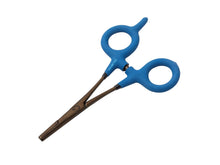 Kinetic CS Pinzette 15 cm gerade Nase blau/schwarz