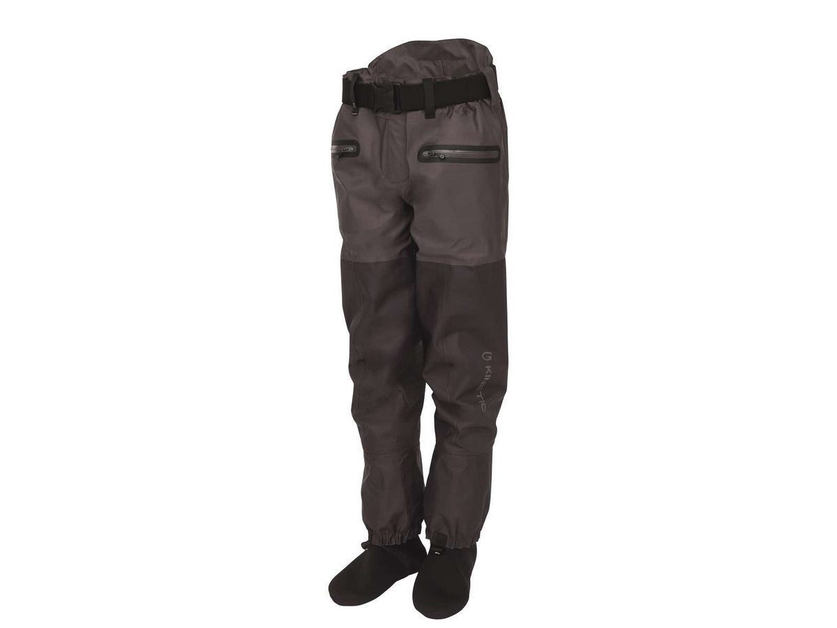 Kinetic X5 Waist St. Foot Boulder Gray Atmungsaktive Wathose