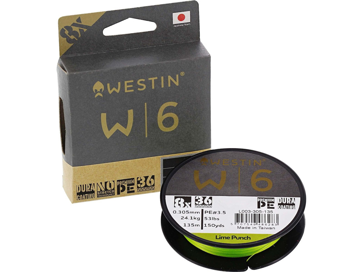 Westin W6 8-Braid Lime Punch