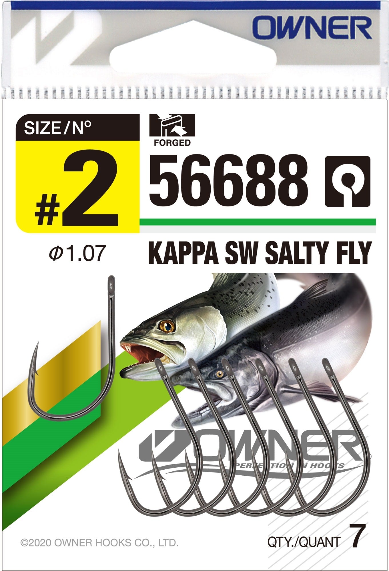 Besitzer 56688 Kappa SW Salty Fly Einzelhaken