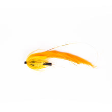 Unique Flies Jetstream Zonker Dirty Orange, Tube fly