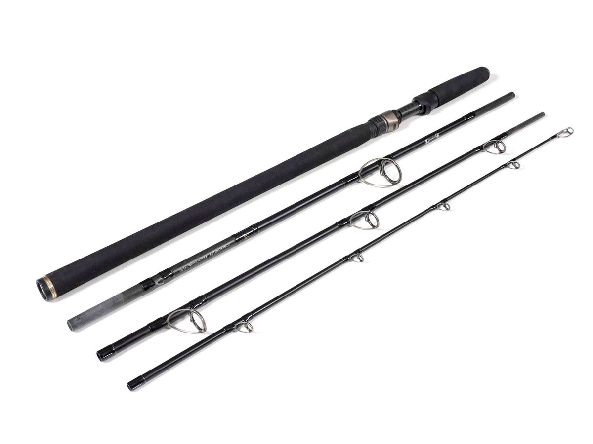 W3 Powercast Reiseetui, 2. Generation, 2,4 m, 20–80 g, 4-teilig